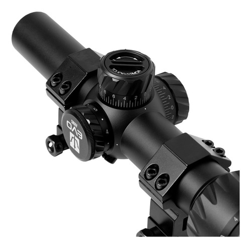 Luneta Evo Arms Hd Lvpo 1-6x24ir Com Suporte Para Trilho