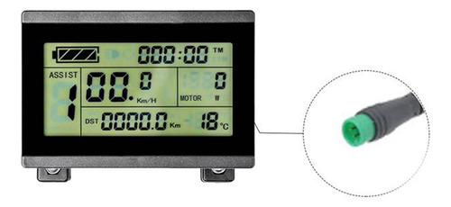 Display Lcd3 Ebike 24v 36v 48v Kit De Conversão De