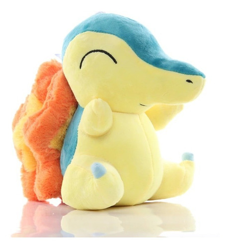 Peluche Pokémon Cyndaquil Original Takara Tomy 23 Cm Felpa