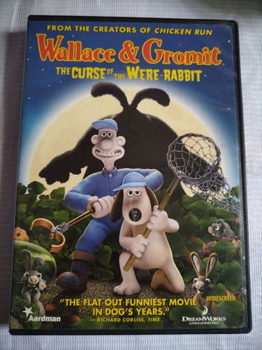 Wallace Y Gromit The Curse Of The Were Rabbit Película Dvd (Usado)