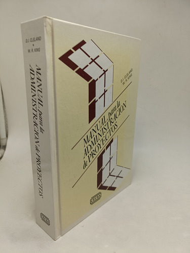 Libro Manual Para La Administración De Proyectos Cleland (Usado)