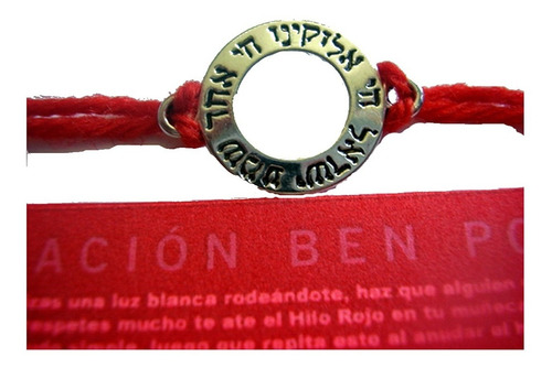 Kabbalah Pulsera Hilo Rojo Cabala Evita Mal Ojo