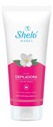 Crema Depiladora De Sheló 250 Ml Nabel Para Pieles Sensibles