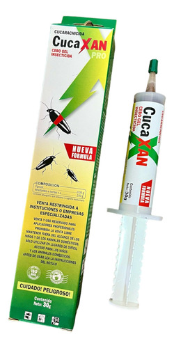 Cucarachicida Cucaxan Gel Insecticida 30gr