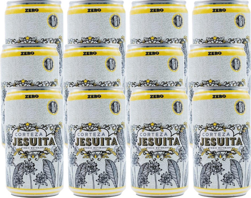 Pack 12 Agua Tónica Zero Corteza Jesuita 200 Ml