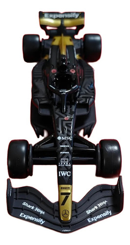 Miniatura Carro Formula 1 Mc Donalds F1 O Filme 1/43 Set 2un Preto