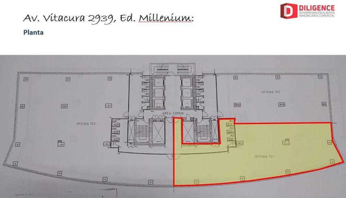 Imagen 4 de 5 de Imperdible: 0,4uf/m2 Amoblada Ed. Ícono Barrio Oficinas.
