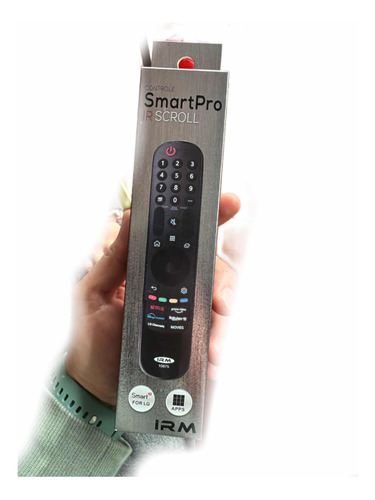 Control Remoto Tv Smartpro Ir Scroll Para LG