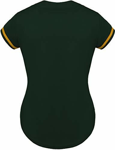 Imagen 4 de 5 de Sombrero Y Más Allá Mujeres Botón De Béisbol Tee Short Sleev