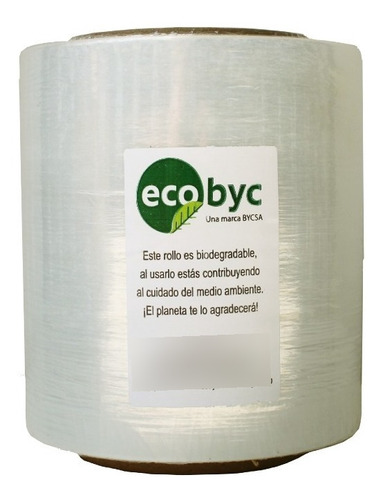 Plástico Stretch Film (vinipel) Biodegradable 15x15x450mts 