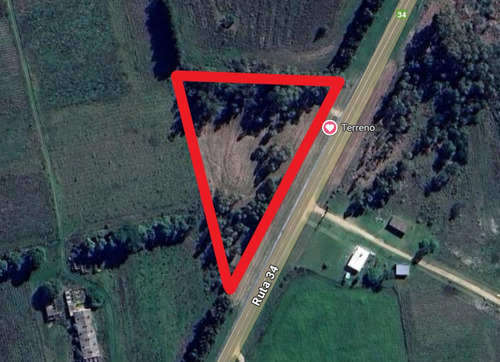Dueño Vende Terreno Sobre Ruta 34