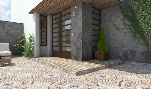 Cerámica Cortines Trentino Terra 40x40 1° Calidad Ceramisur