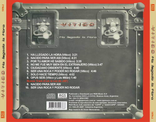Vitico / Vitiken Pack 3 Cds Nuevos Edición 2021 Rgs