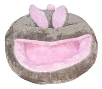 Comprar Cama\u002F Cucha Semi Cueva Pequeña Para Gatos Y Perros. Rosa Conejo