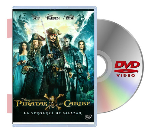 Dvd Piratas Del Caribe La Venganza De Salazar