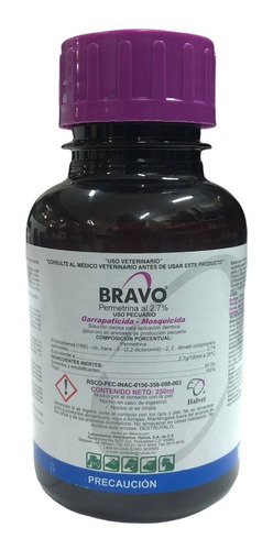 Bravo Pour On 250 Ml Solución Oleosa