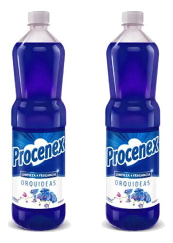 Limpia Piso Liquido Aroma Orquidia 900ml Procenex Pack X2u