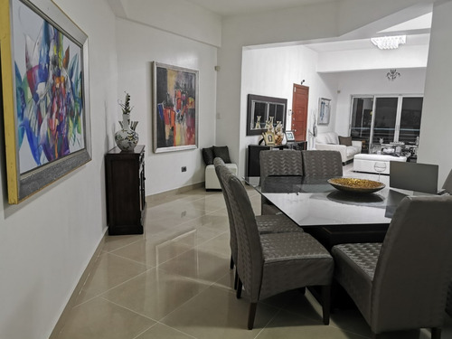 Imagen 27 de 30 de Hermoso Penthouse En Urbanizacion Real, Precio De Alquiler Amueblado Us$3,500.00