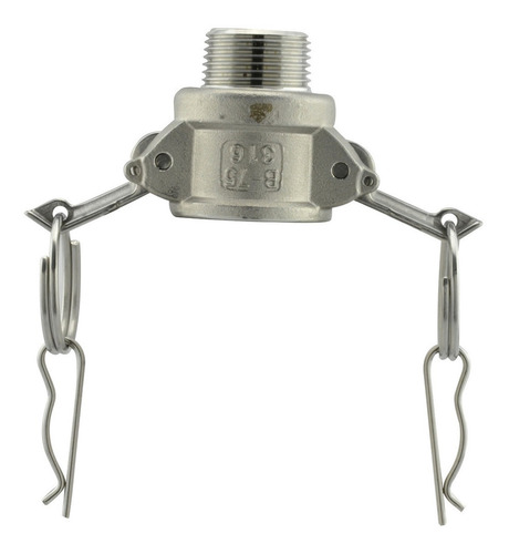 Conector Hembra Inox. Cuerda Npt Tipo B 3/4 B75-ss