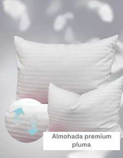 Almohada Premium Tipo Pluma Hotelera Comodidad Garantizada