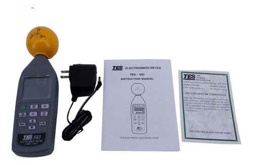 Medidor Electro Humedad Tes-593 3 Ejes Contaminacion Electro