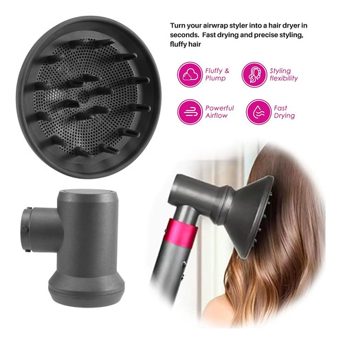 Difusor E Adaptador Para Airwrap Styler, Turn Your Airw
