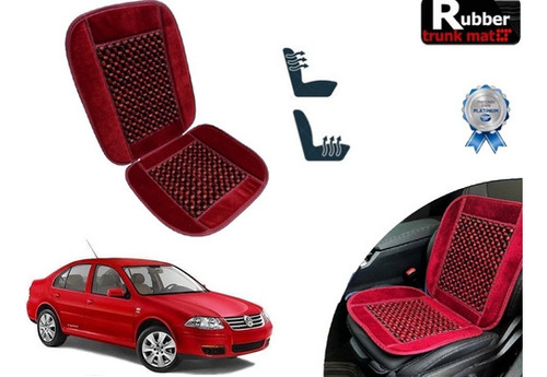 Cubre Respaldo Vino Asiento Bolitas Jetta Clasico 2012