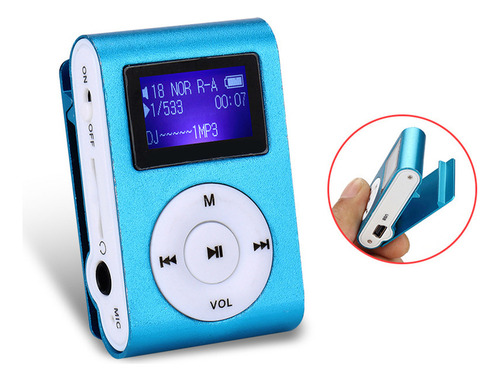 Leitor De Música Mp3 Cartão De Música De 128m Mini Reproduto