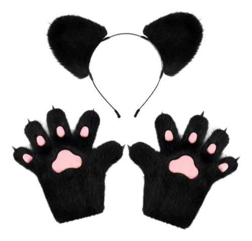 Diadema Y Guantes Con Orejas De Oso Para La De Graduación