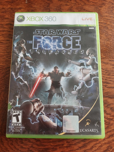 Star Wars The Force Unleashed Juego Original Físico Xbox 360