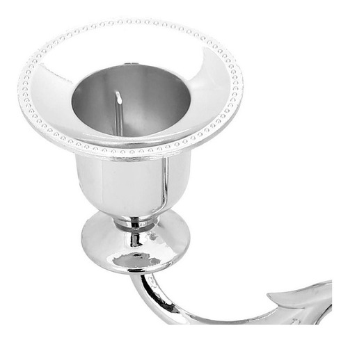 Candelero Navideño Retro Para Boda Candelero Metal Estilo Eu