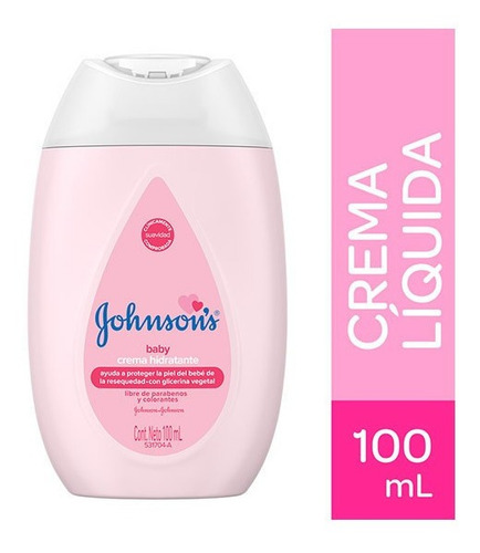 Crema Liquida Johnsons Baby Original 100ml