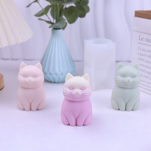 Alta Calidad Molde De Silicona For Velas En 3d Con Forma De