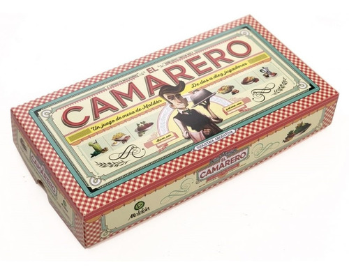 Juego De Mesa El Camarero Cartas Fichas Familiar Maldon