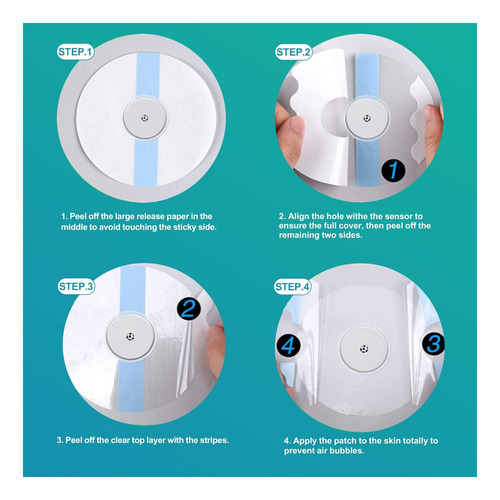 Parches Adhesivos Para Abbott Freestyle Libre Y Para Sensor