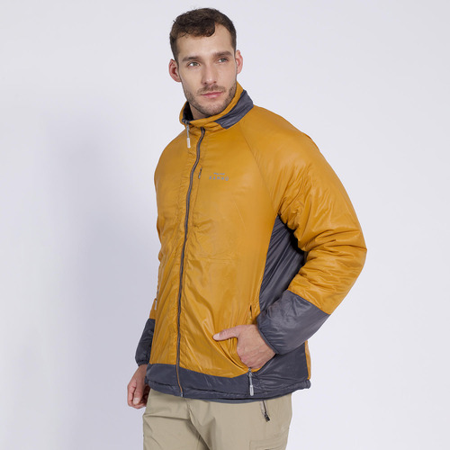 Parka Elqui Double Face Hombre Gris
