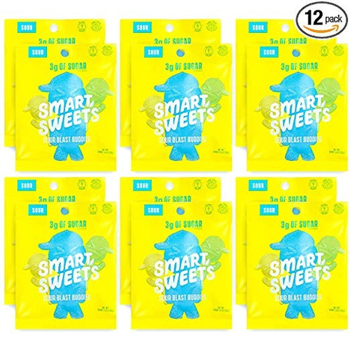 Smartsweets Baja Del Caramelo De Azúcar, Explosiva Sour Budd