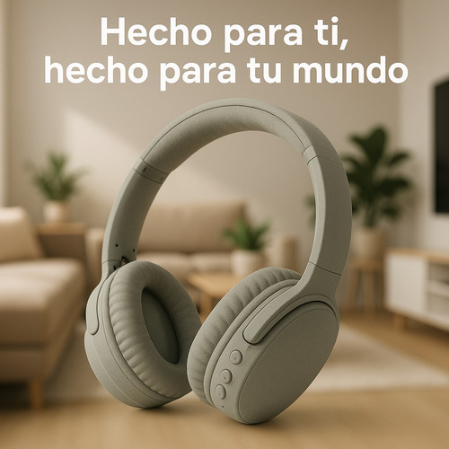 Audifonos Inalámbricos Wh-bt800-cancelacion De Ruido Premium Blanco