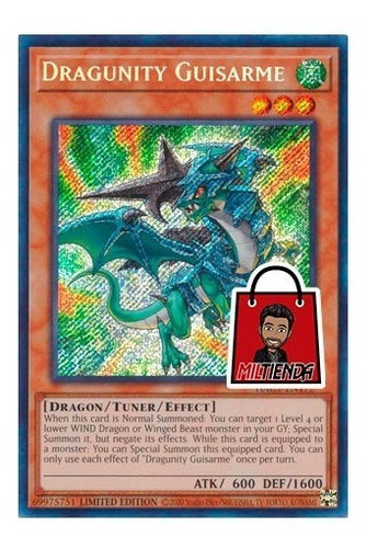 Dragunity Guisarme - Secret Rare - Miltienda - Yugioh