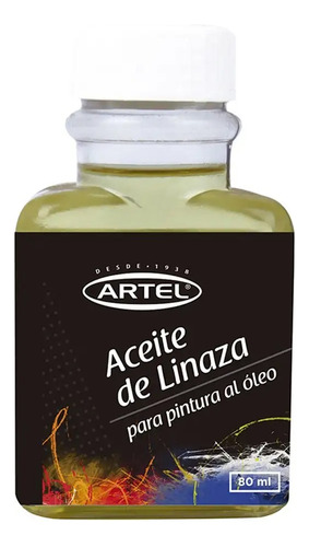 Aceite De Linaza Artel Frasco 80 Ml Color Transparente
