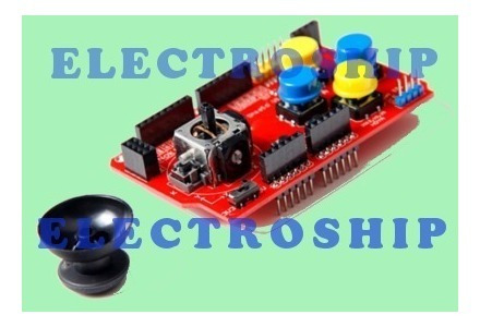 Imagen 4 de 8 de Joystick Shield 6 Pulsadores Con Interfaces 5v 3v3