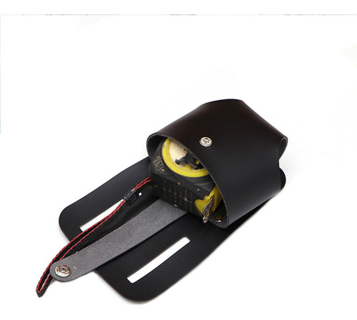 Suporte De Fita Métrica Para Cinto, Resistente, Preto