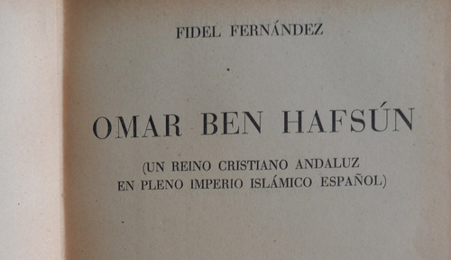 Omar Ben Hafsun - Fidel Fernandez