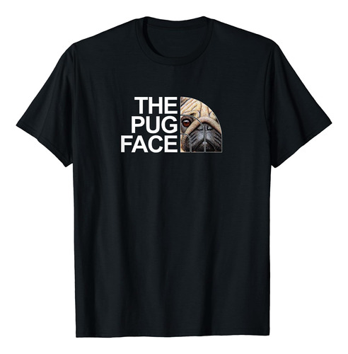 Polera Divertida Con Cara De Perro Pug