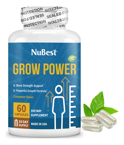Grow Power De Nubest - Formula De Potencia Extra Para Huesos