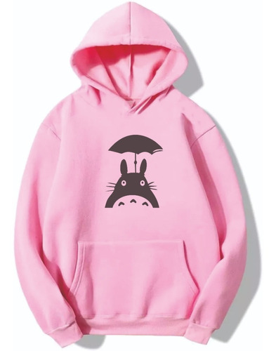 Buzo Totoro Adulto Unisex Rosa #2