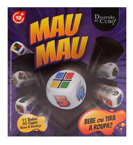 Imagem 10 de 10 de Mau Mau Bebe Ou Tira Roupa? Jogo Diversão Ao Cubo
