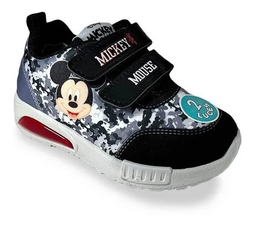 Zapatillas Footy Mickey Pop Luz Led