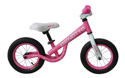 Bicicleta Entrenadora Piccolina Rosa/blanco R12 Niño Benotto