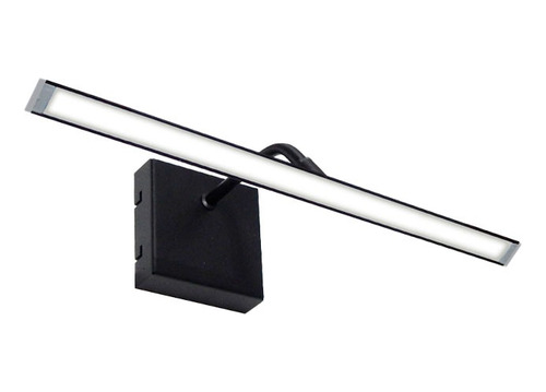 Imagen 1 de 10 de Aplique Pared Móvil Cuadra Interior Baños Luz Led 40cm